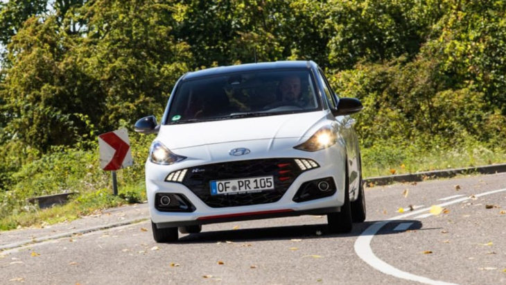 hyundai i10 n line (2024): der sportliche autozwerg in bildern - kicker