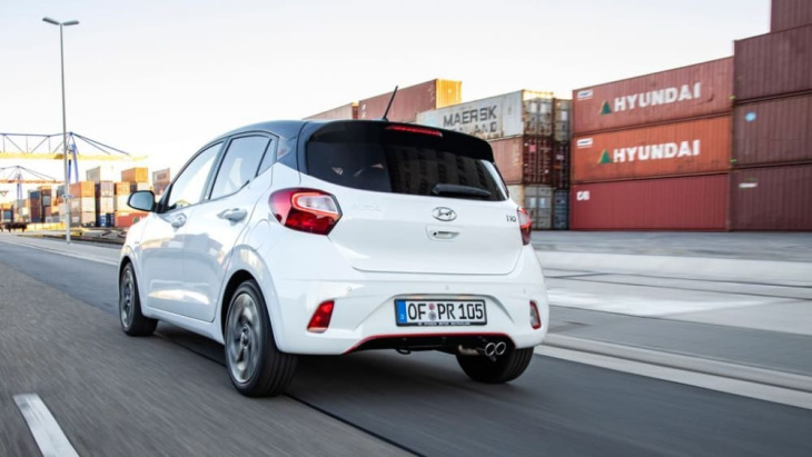 hyundai i10 n line (2024): der sportliche autozwerg in bildern - kicker