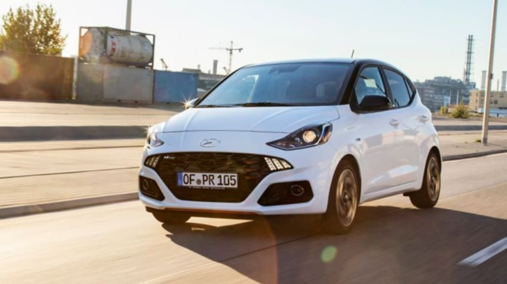 hyundai i10 n line (2024): der sportliche autozwerg in bildern - kicker