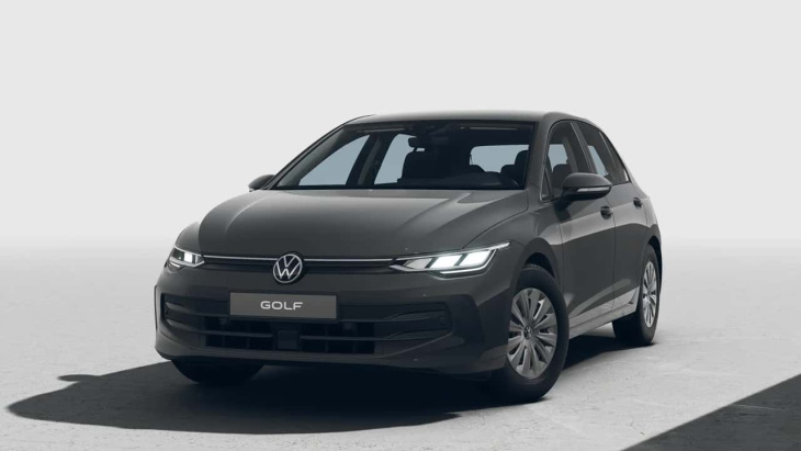 vw golf (2024): so sieht das basismodell mit schaltgetriebe aus