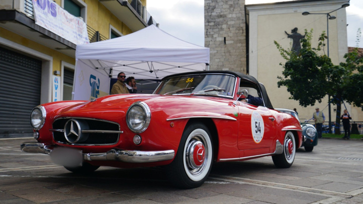 zeitlose eleganz - das ist der mercedes-benz 190 sl: fotos