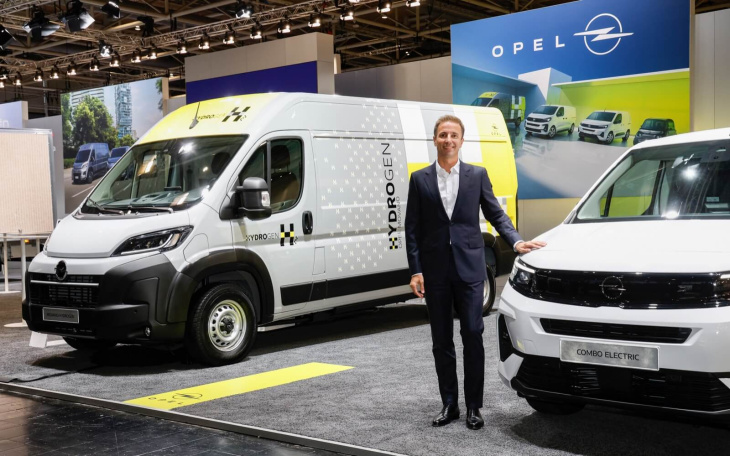 opel movano hydrogen: wasserstoff-transporter fährt 500 km und tankt in 5 minuten