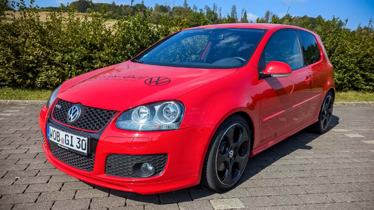 vw golf v gti edition 30 im kurztest: ein golf alter schule