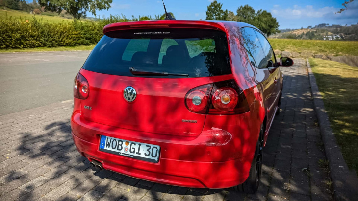 vw golf v gti edition 30 im kurztest: ein golf alter schule