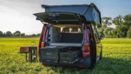 spacecamper roof: dachsystem für ford tourneo custom & vw multivan