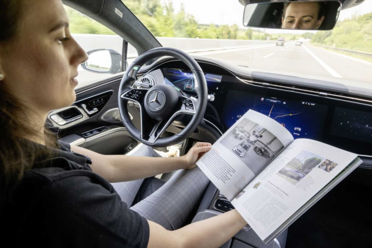 fotostrecke: mercedes benz drive pilot: autonomes fahren nach level 3 bis 95 km/h