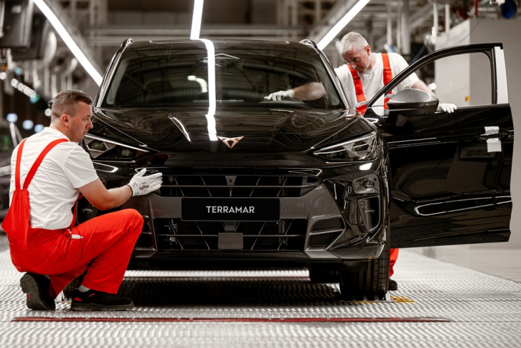 cupra terramar: produktionsstart im audi-werk in ungarn