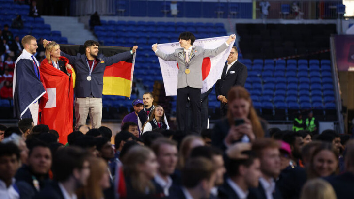 silbermedaille für deutschen teilnehmer