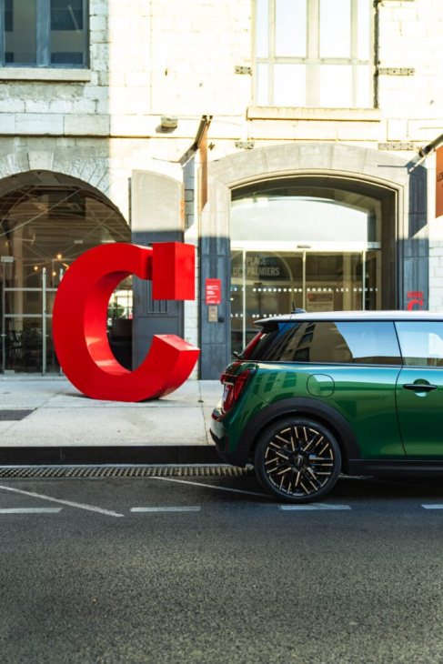 mini cooper c f66: dreizylinder glänzt in british racing green