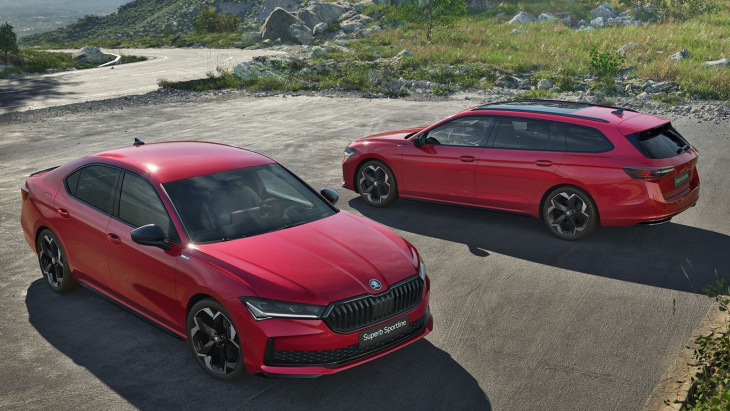 neuer skoda superb sportline geht an den start