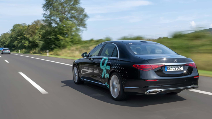 drive pilot: mercedes fährt jetzt bis 95 km/h voll autonom