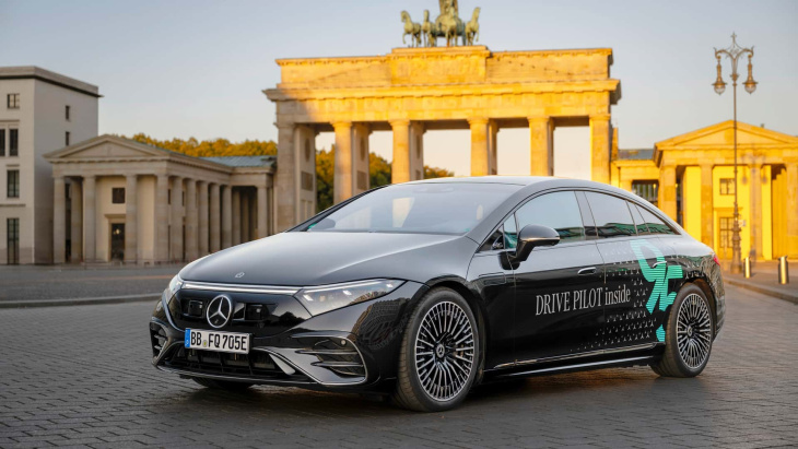 drive pilot: mercedes fährt jetzt bis 95 km/h voll autonom