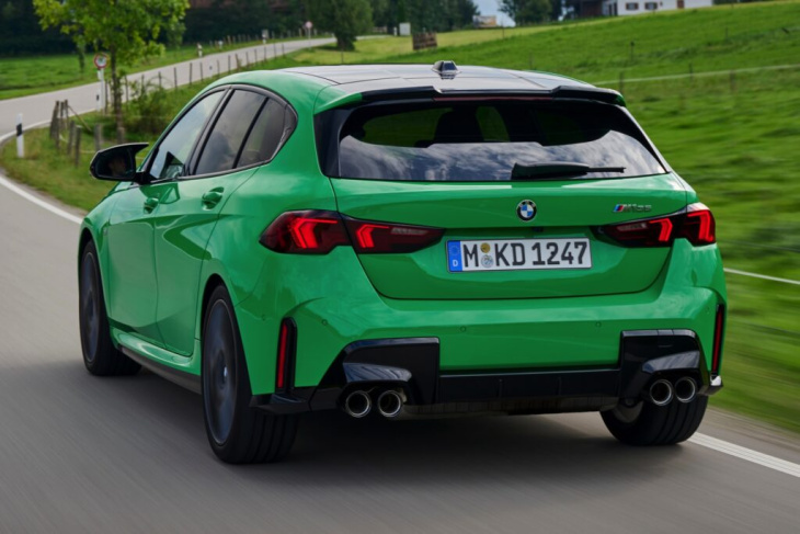 signal green: bmw m135 f70 in giftgrün & mit m technik paket ii