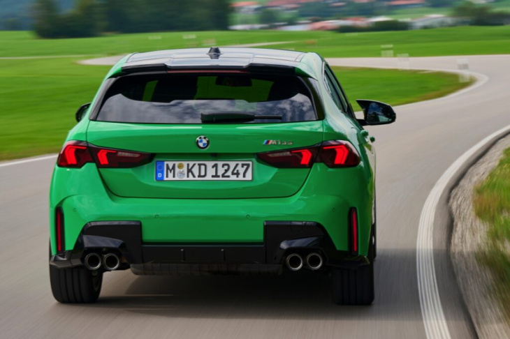 signal green: bmw m135 f70 in giftgrün & mit m technik paket ii