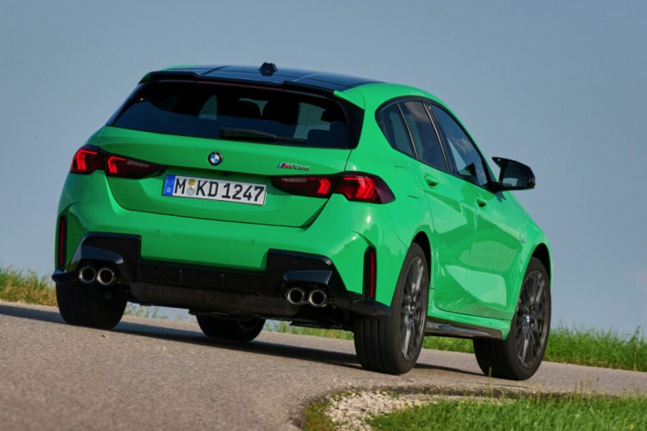 signal green: bmw m135 f70 in giftgrün & mit m technik paket ii