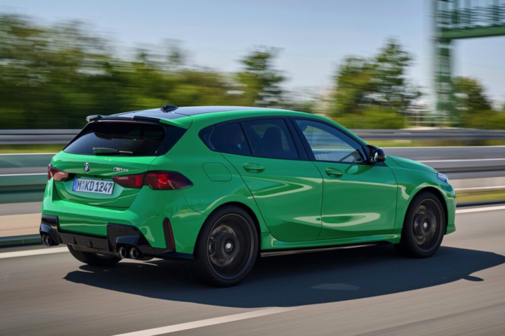 signal green: bmw m135 f70 in giftgrün & mit m technik paket ii