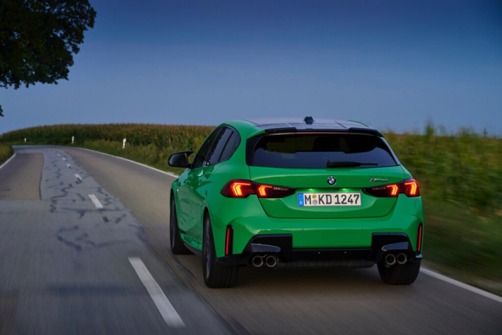 signal green: bmw m135 f70 in giftgrün & mit m technik paket ii