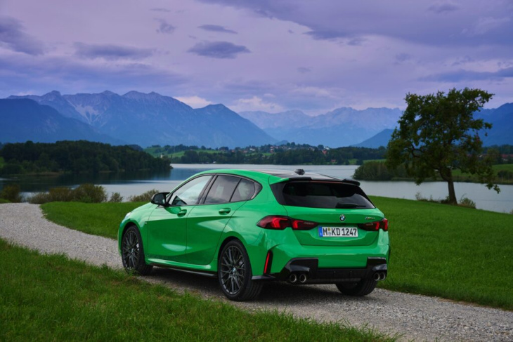 signal green: bmw m135 f70 in giftgrün & mit m technik paket ii