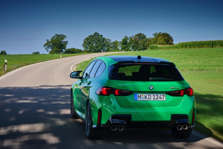 signal green: bmw m135 f70 in giftgrün & mit m technik paket ii