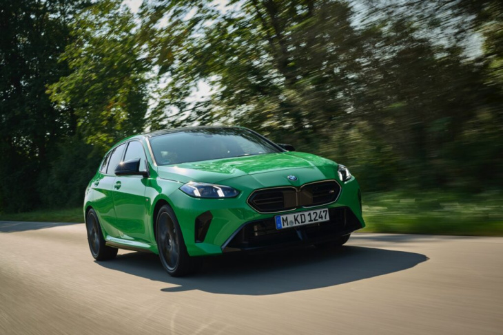 signal green: bmw m135 f70 in giftgrün & mit m technik paket ii