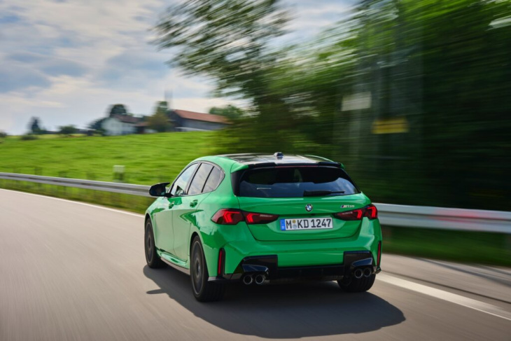 signal green: bmw m135 f70 in giftgrün & mit m technik paket ii