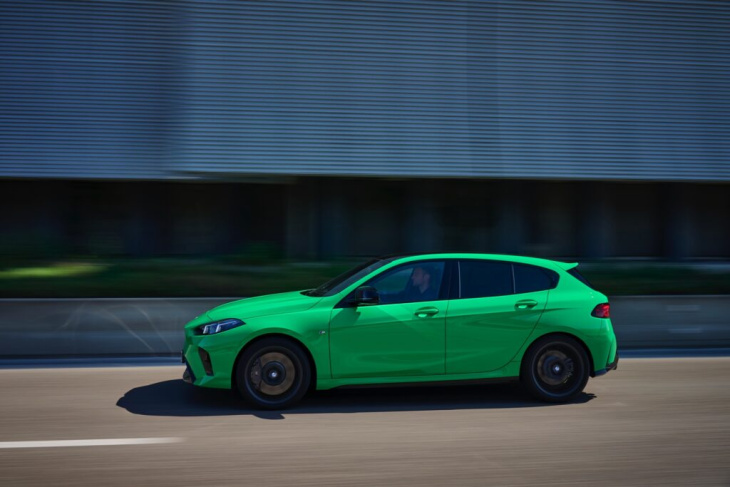 signal green: bmw m135 f70 in giftgrün & mit m technik paket ii