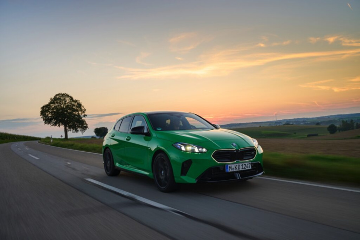 signal green: bmw m135 f70 in giftgrün & mit m technik paket ii