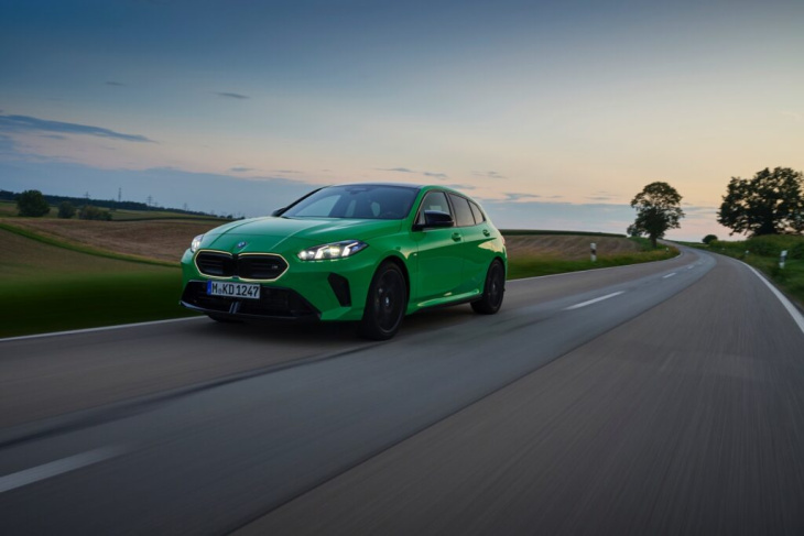 signal green: bmw m135 f70 in giftgrün & mit m technik paket ii