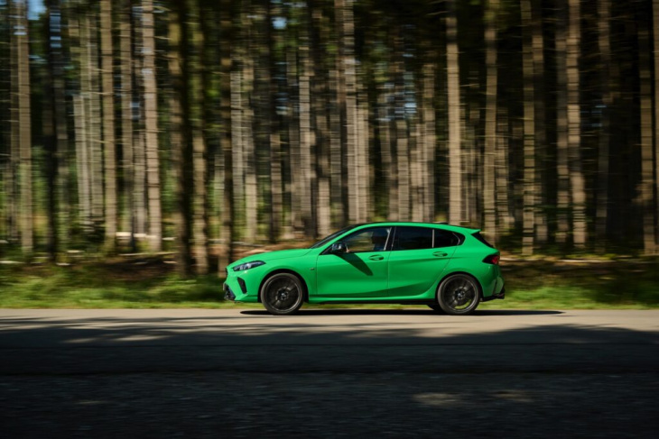 signal green: bmw m135 f70 in giftgrün & mit m technik paket ii