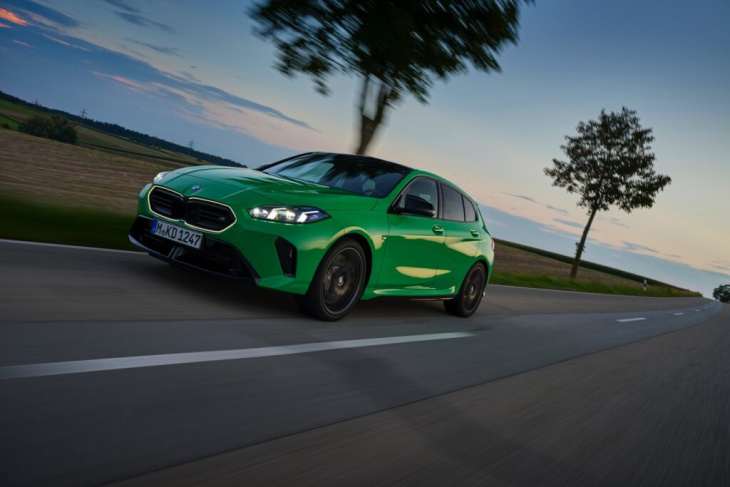 signal green: bmw m135 f70 in giftgrün & mit m technik paket ii