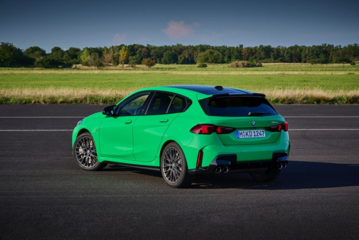 signal green: bmw m135 f70 in giftgrün & mit m technik paket ii