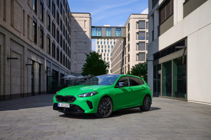 signal green: bmw m135 f70 in giftgrün & mit m technik paket ii