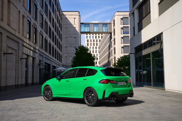 signal green: bmw m135 f70 in giftgrün & mit m technik paket ii