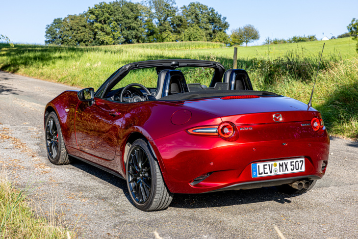 mazda mx5 die letzte ausfahrt mit dem zweiliter