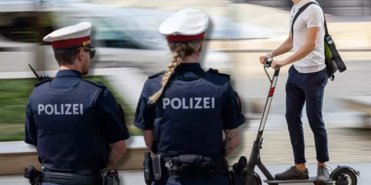 irre! mann (36) fuhr mit e-scooter auf autobahn