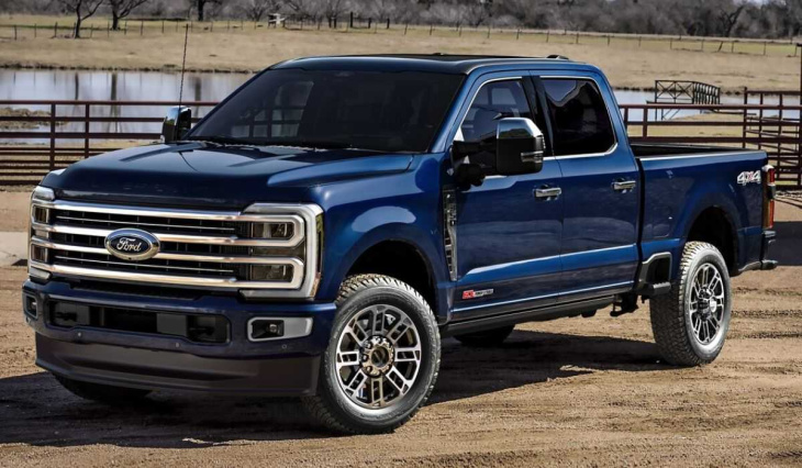 ford super duty 2025 erhält luxus und leistung mit dem neuen platinum plus-paket