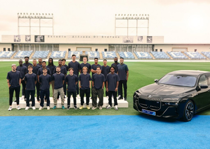 real madrid: neue e-bmw für alaba, bellingham, mbappé & co.