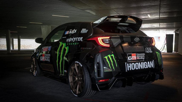 hoonigan-style toyota gr yaris: tribute an ken block von cardiologie