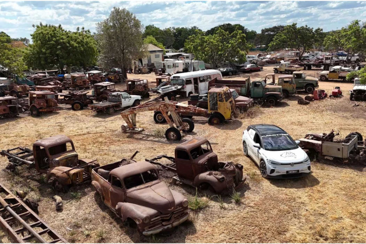 vw id.4 gtx fährt guiness-weltrekord in down under