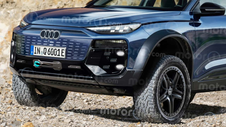 audi arbeitet an einem q6 e-tron sportback im dakar-stil