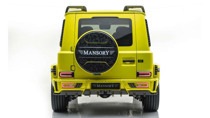 gewaltig gelber g: mansory kann es nicht lassen