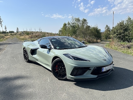 corvette c8 cabrio im test