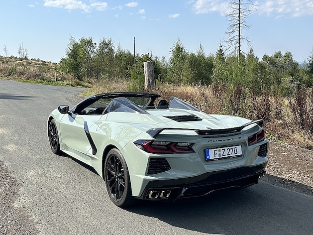 corvette c8 cabrio im test