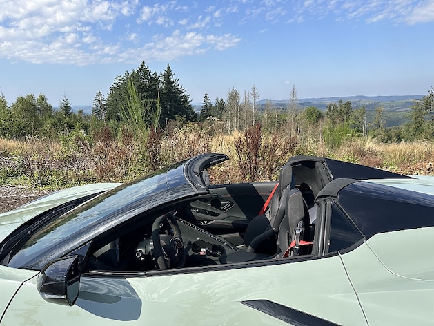 corvette c8 cabrio im test