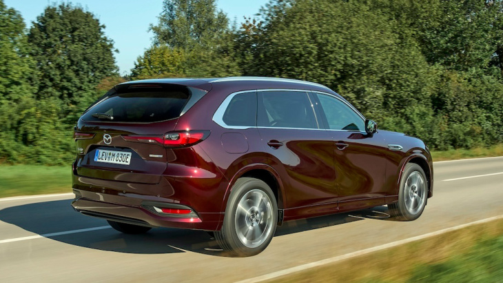 mazda cx-80 phev: eine nummer größer