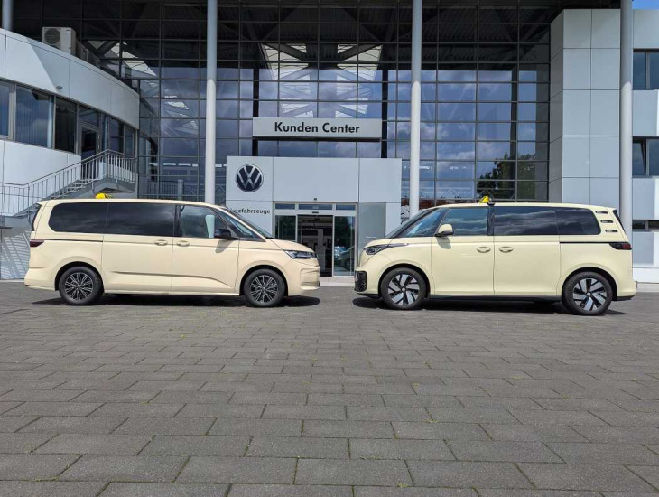 fünf jahre garantie für volkswagen id.buzz, mulivan und caddy