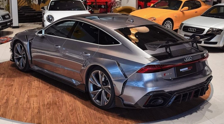 darwinpro audi rs 7 bodykit – wie tuning nicht aussehen sollte