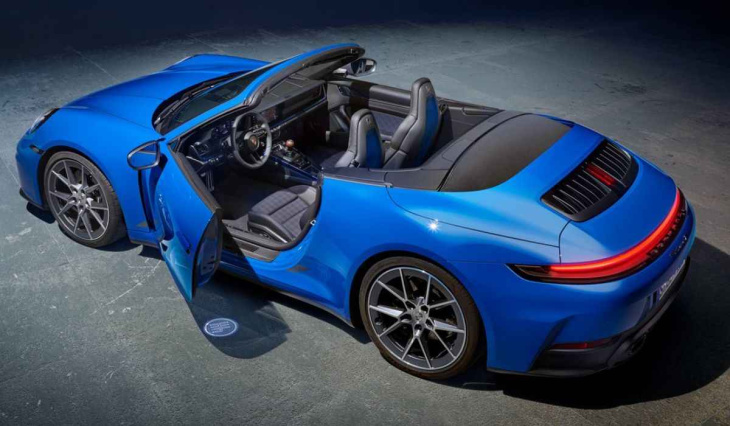 porsche 911 carrera t cabriolet: erstes „gt3 lite“-cabriolet verspricht dynamisches fahren im freien