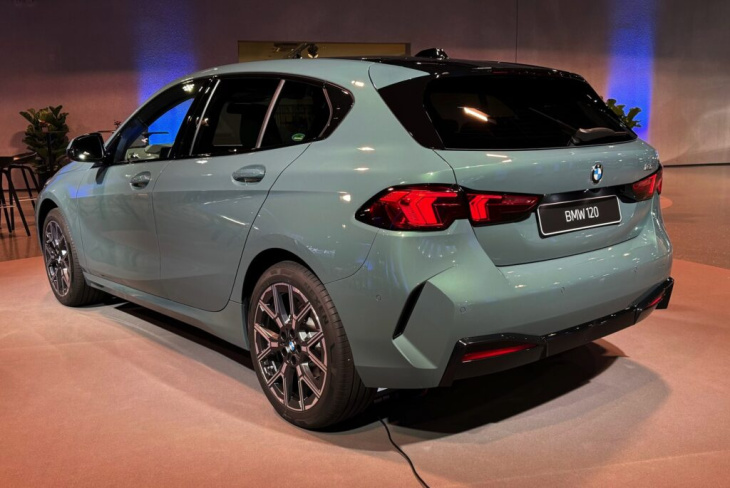 bmw 1er f70: live-fotos zeigen serien-look in cape york green