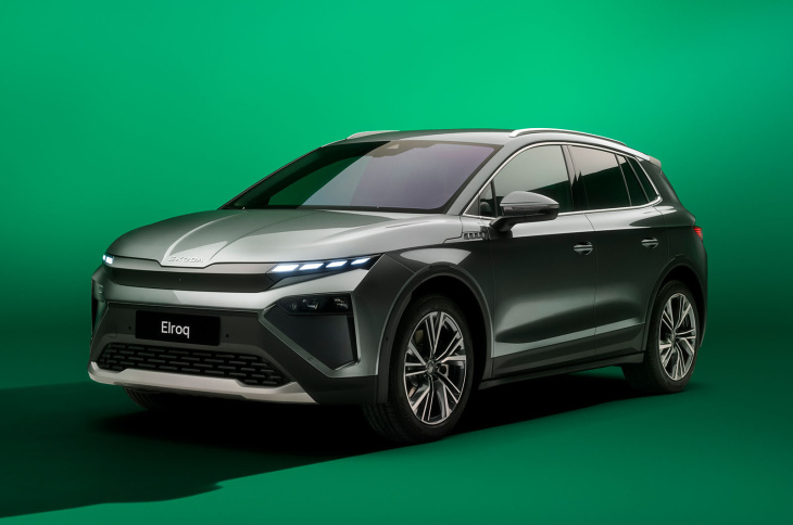 neuer skoda elroq als preisgünstiger rivale des kia niro ev vorgestellt